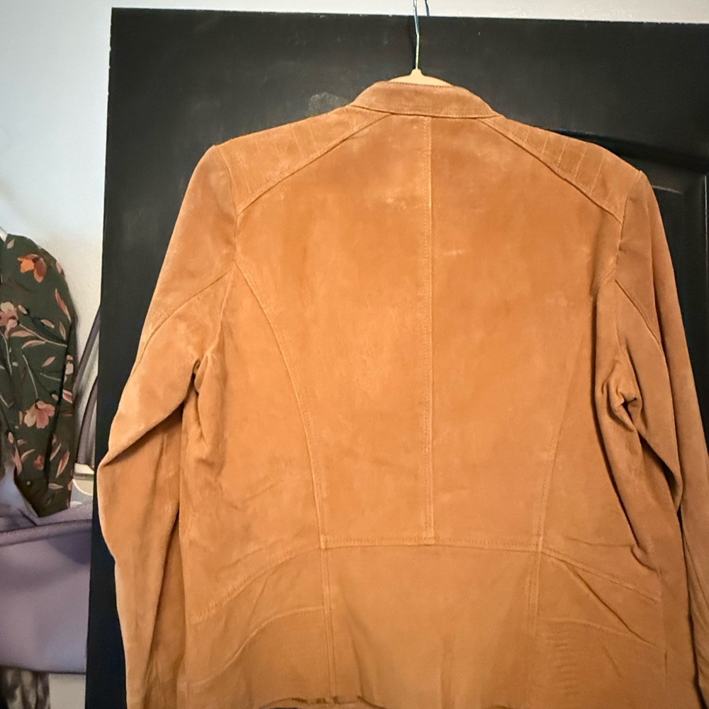 Bernardo Light Brown Bomber Jacket - image 4